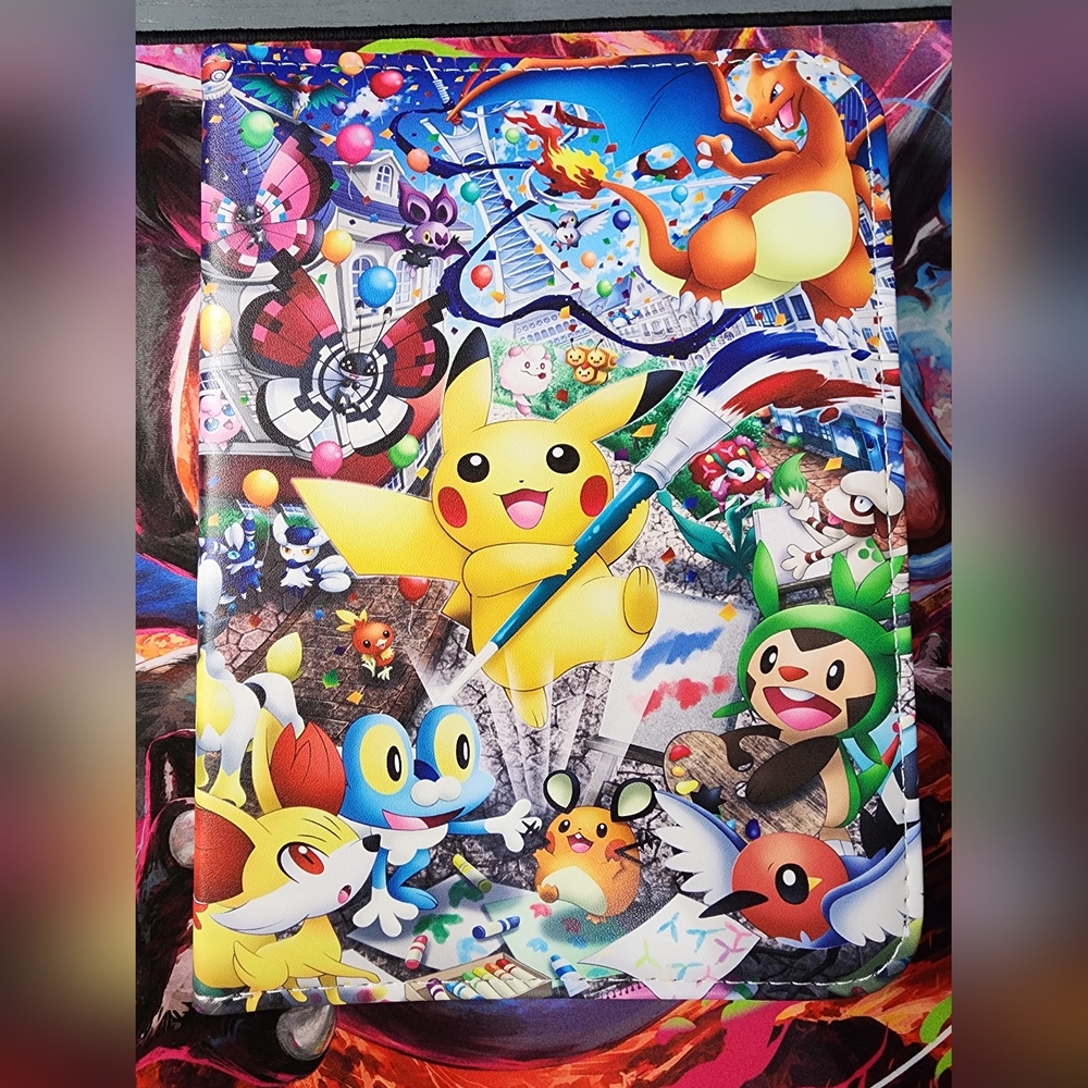 Pokemon Card Collection With Binder